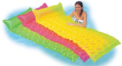 Intex tote 'n' float inflatable swimming pool air bed